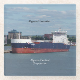 Algoma Harvester glazen onderzetter