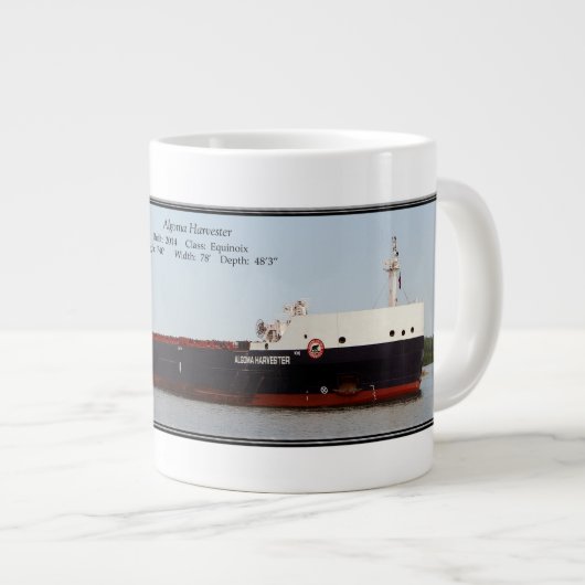 Algoma Harvester jumbo mok (Voorkant rechts)