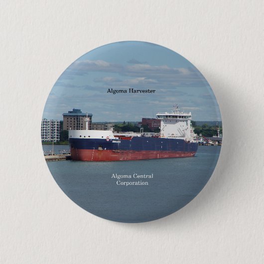 Algoma Harvester-knop Ronde Button 5,7 Cm (Voorkant)