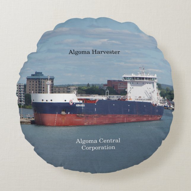 Algoma Harvester-kussen Rond Kussen (Voorkant)