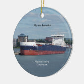 Algoma Harvester ornament (Links)