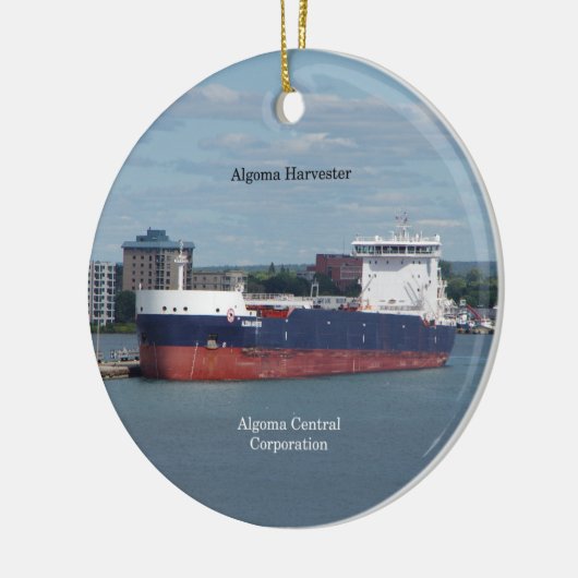 Algoma Harvester ornament (Links)