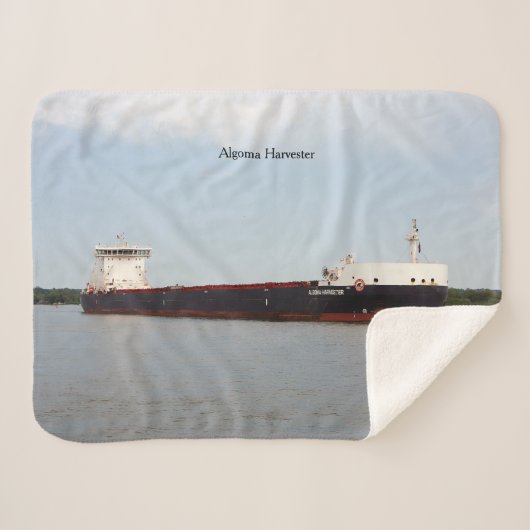 Algoma Harvester sherpa blanket Sherpa Deken (Voorkant (horizontaal))