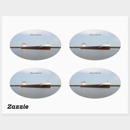 Algoma Harvester sticker (Vel)