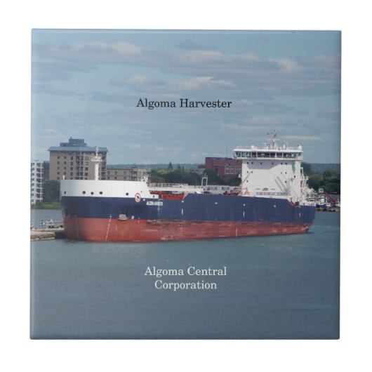 Algoma Harvester tegel Tegeltje (Voorkant)