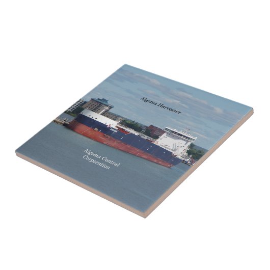 Algoma Harvester tegel Tegeltje (Zijkant)