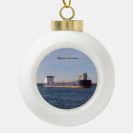 Algoma Innovator ball of snowflake ornament