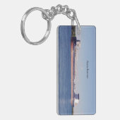 Algoma Innovator rechthoek acrylsleutelketen Sleutelhanger (Voorkant Links)