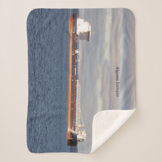 Algoma Intrepid sherpa blanket Sherpa Deken (Voorkant)