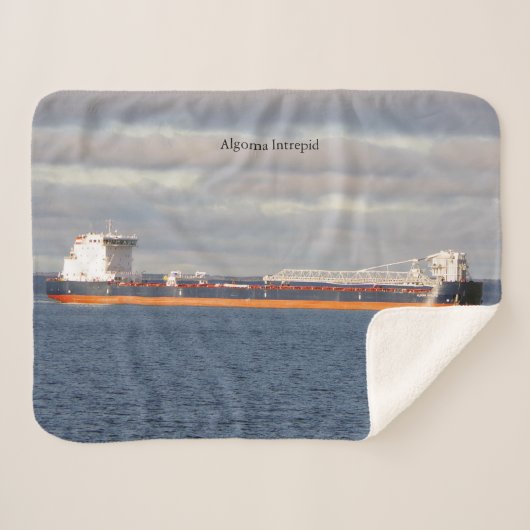 Algoma Intrepid sherpa blanket Sherpa Deken (Voorkant (horizontaal))