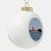 Algoma Mariner ball of snowflake ornament (Links)