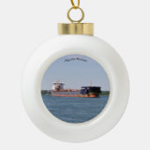 Algoma Mariner ball of snowflake ornament (Voorkant)