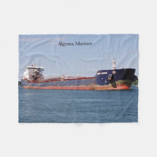 Algoma Mariner blanket Fleece Deken (Voorkant (Horizontaal))