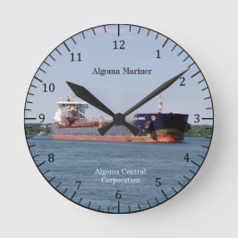 Algoma Mariner clock Ronde Klok