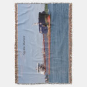 Algoma Mariner geweven deken (Voorkant Verticaal)