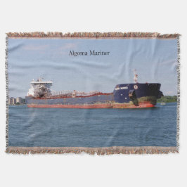 Algoma Mariner geweven deken