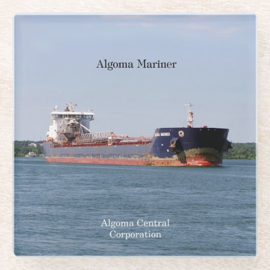 Algoma Mariner glass onderzetter (Voorkant)