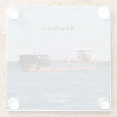 Algoma Mariner glass onderzetter (Achterkant)