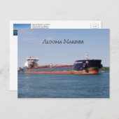 Algoma Mariner-postkaart Briefkaart (Voorkant / Achterkant)