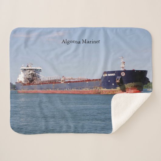 Algoma Mariner sherpa deken (Voorkant (horizontaal))