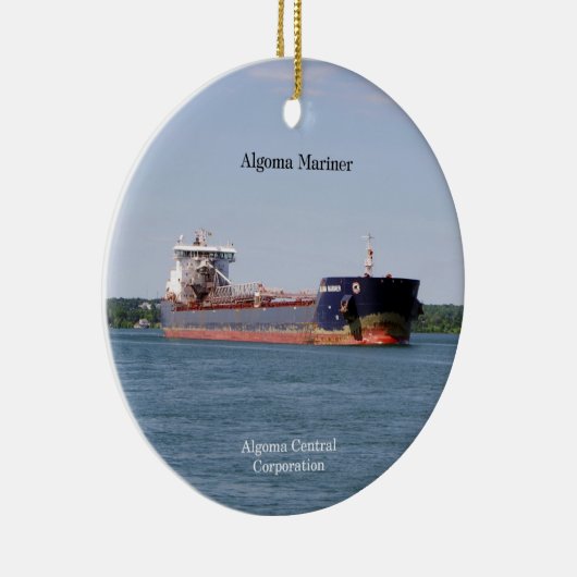 Algoma Mariner-versiering Keramisch Ornament (Rechts)