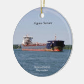 Algoma Mariner-versiering Keramisch Ornament (Links)