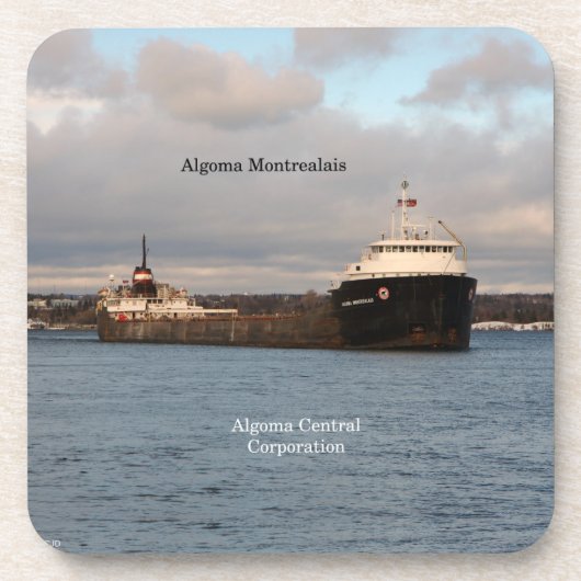 Algoma Montalais set van 6 harde plastic onderzett Drankjes Onderzetter (Voorkant)