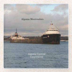 Algoma Montrealais glazen coaster Onderzetter