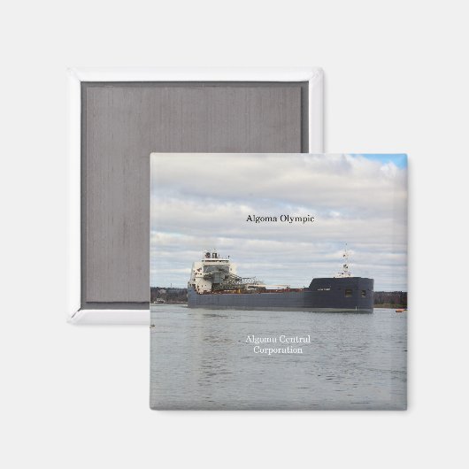 Algoma Olympic magnet (Voorkant / Achterkant)