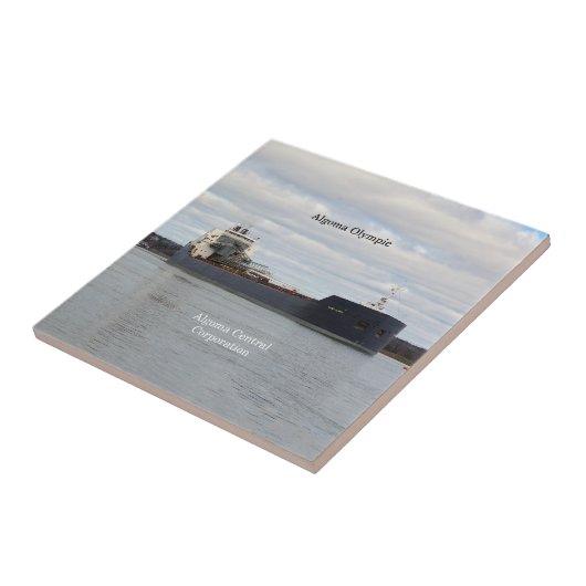 Algoma Olympische tegel Tegeltje (Zijkant)