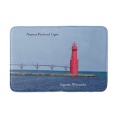 Algoma Pierhead Licht badmat (Voorkant)