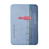 Algoma Pierhead Licht badmat (Voorkant Verticaal)