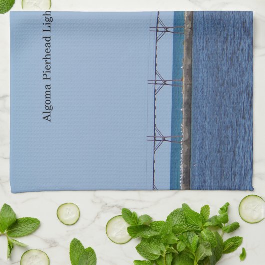 Algoma Pierhead Lichte keukenhanddoek (Gevouwen)
