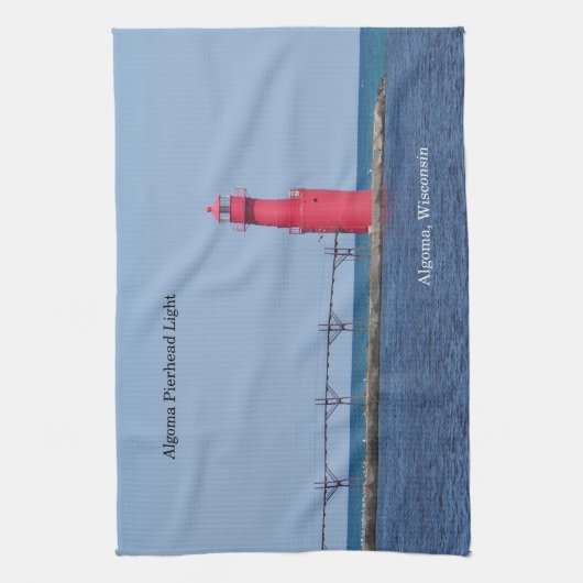 Algoma Pierhead Lichte keukenhanddoek (Verticaal)
