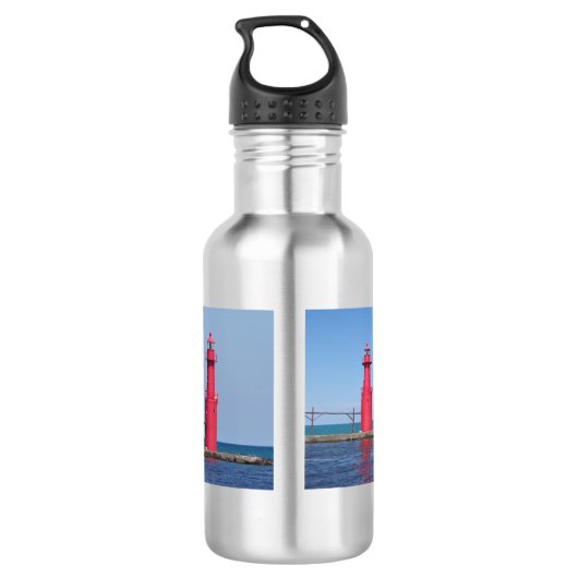 Algoma Pierhead Lichte waterfles Waterfles (Achterkant)