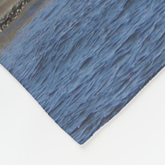 Algoma Pierhead Light blanket Fleece Deken (Hoek)