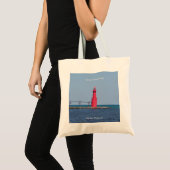 Algoma Pierhead Light canvas tas (Voorkant (product))