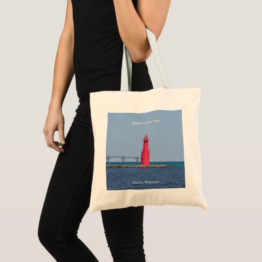 Algoma Pierhead Light canvas tas (Voorkant (product))