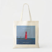 Algoma Pierhead Light canvas tas (Voorkant)
