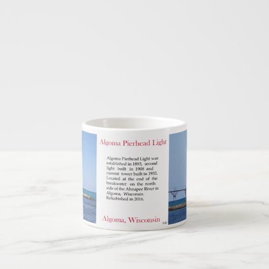 Algoma Pierhead Light espresso mok (Voorkant)