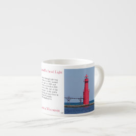 Algoma Pierhead Light espresso mok