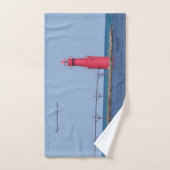 Algoma Pierhead Light-handdoekset Bad Handdoek (Handdoek)