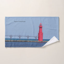Algoma Pierhead Light-handdoekset Bad Handdoek