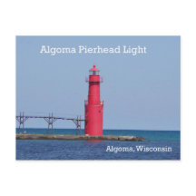 Algoma Pierhead Light-kaart