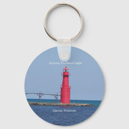 Algoma Pierhead Light-keten Sleutelhanger