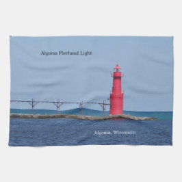 Algoma Pierhead Light keukendoek Theedoek