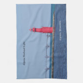 Algoma Pierhead Light keukendoek Theedoek (Verticaal)