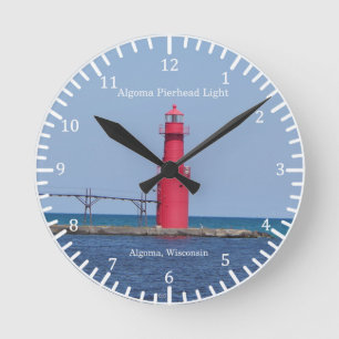 Algoma Pierhead Light klok