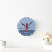 Algoma Pierhead Light-klok Ronde Klok (Huis)