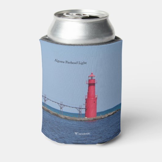 Algoma Pierhead Light koelbox Blikjeskoeler (Blikje Achterkant)